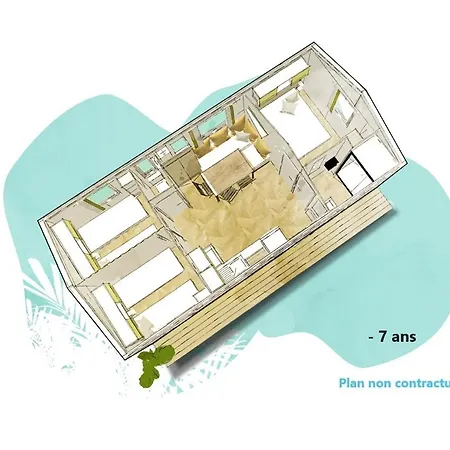キャンプ場 Camping Paradis Sol A Gogo *